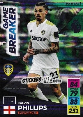 Sticker Kalvin Phillips - English Premier League 2021-2022. Adrenalyn XL n. 390 - Panini