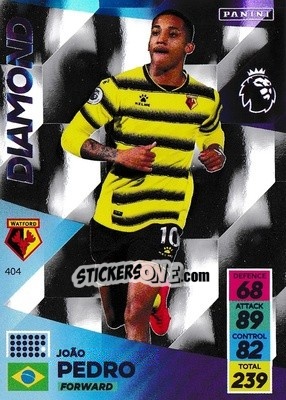 Sticker Joao Pedro - English Premier League 2021-2022. Adrenalyn XL n. 404 - Panini