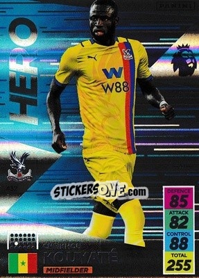 Sticker Cheikhou Kouyaté - English Premier League 2021-2022. Adrenalyn XL n. 432 - Panini