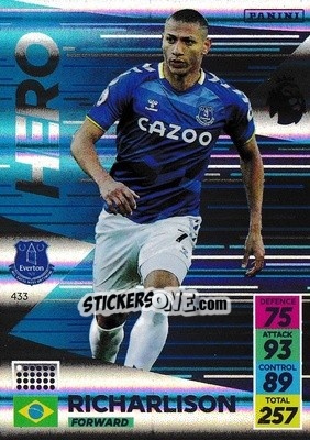 Sticker Richarlison - English Premier League 2021-2022. Adrenalyn XL n. 433 - Panini
