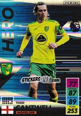 Sticker Todd Cantwell - English Premier League 2021-2022. Adrenalyn XL - Panini