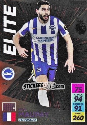 Sticker Neal Maupay - English Premier League 2021-2022. Adrenalyn XL n. 449 - Panini
