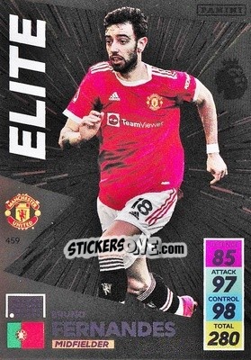 Sticker Bruno Fernandes - English Premier League 2021-2022. Adrenalyn XL n. 459 - Panini