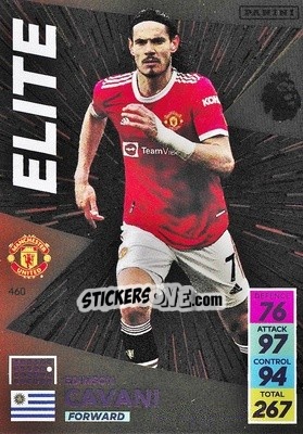 Sticker Edinson Cavani - English Premier League 2021-2022. Adrenalyn XL - Panini