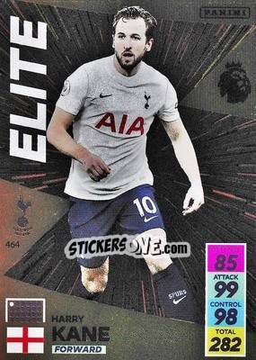 Cromo Harry Kane - English Premier League 2021-2022. Adrenalyn XL - Panini