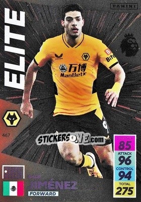 Sticker Raul Jiménez - English Premier League 2021-2022. Adrenalyn XL n. 467 - Panini