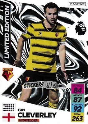 Figurina Tom Cleverley - English Premier League 2021-2022. Adrenalyn XL - Panini