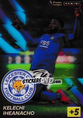 Sticker Kelechi Iheanacho - English Premier League 2021-2022. Adrenalyn XL n. LLE-KI - Panini