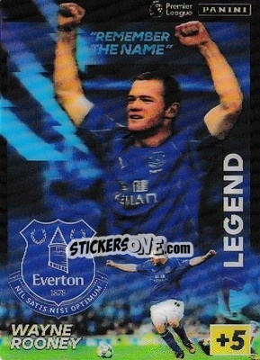 Sticker Wayne Rooney - English Premier League 2021-2022. Adrenalyn XL n. LLE-WR - Panini