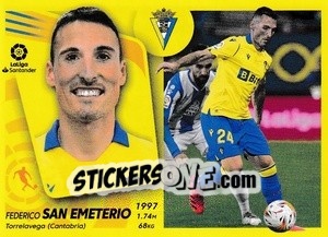 Sticker Fede San Emeterio - Liga Spagnola 2021-2022 n. M13 - Colecciones ESTE