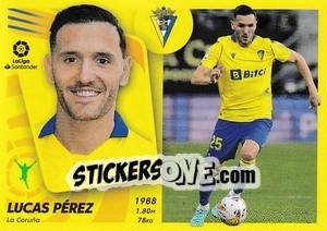 Sticker Lucas Pérez - Liga Spagnola 2021-2022 n. M15 - Colecciones ESTE
