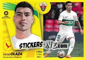 Sticker Lucas Olaza - Liga Spagnola 2021-2022 n. M17 - Colecciones ESTE