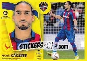 Sticker Martín Cáceres - Liga Spagnola 2021-2022 n. M27 - Colecciones ESTE