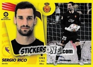Sticker Sergio Rico - Liga Spagnola 2021-2022 n. M29 - Colecciones ESTE
