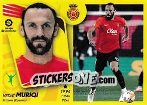 Sticker Vedat Muriqi - Liga Spagnola 2021-2022 n. M30 - Colecciones ESTE