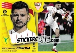 Sticker Jesús Corona - Liga Spagnola 2021-2022 n. M33 - Colecciones ESTE