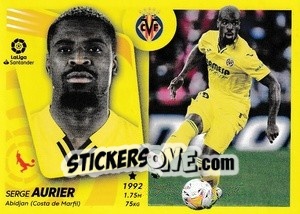 Sticker Serge Aurier - Liga Spagnola 2021-2022 n. M38 - Colecciones ESTE