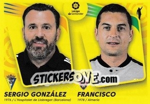 Sticker Sergio González / Francisco - Liga Spagnola 2021-2022 n. M41 - Colecciones ESTE