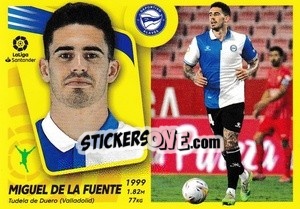Sticker Miguel De la Fuente (18BIS) - Liga Spagnola 2021-2022 n. 27 - Colecciones ESTE