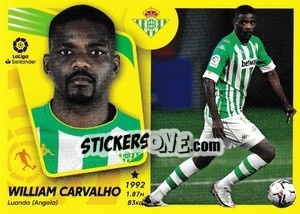 Cromo William Carvalho (16BIS) - Liga Spagnola 2021-2022 - Colecciones ESTE