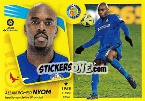 Sticker Nyom (7A) - Liga Spagnola 2021-2022 n. 287 - Colecciones ESTE