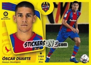 Sticker Óscar Duarte (8) - Liga Spagnola 2021-2022 - Colecciones ESTE