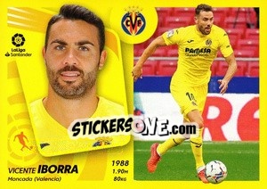 Sticker Iborra (12) - Liga Spagnola 2021-2022 n. 593 - Colecciones ESTE