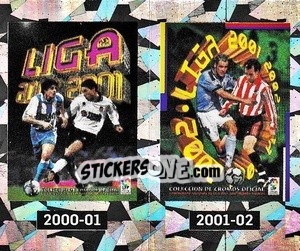 Sticker 2000-2001 / 2001-2002 - Liga Spagnola 2021-2022 - Colecciones ESTE