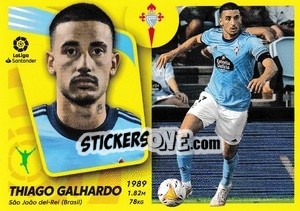 Sticker 49 Thiago Galhardo (Celta de Vigo) - Liga Spagnola 2021-2022 n. 699 - Colecciones ESTE