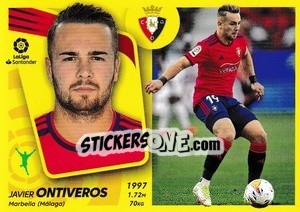Sticker 51 Ontiveros (C. At. Osasuna) - Liga Spagnola 2021-2022 - Colecciones ESTE