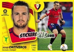 Sticker 51 Ontiveros (C. At. Osasuna) - Liga Spagnola 2021-2022 n. 701 - Colecciones ESTE