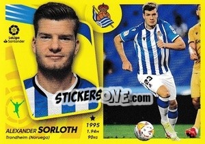 Sticker 54 Sorloth (Real Sociedad) - Liga Spagnola 2021-2022 n. 704 - Colecciones ESTE