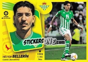 Sticker 57 Bellerín (Real Betis) - Liga Spagnola 2021-2022 n. 707 - Colecciones ESTE