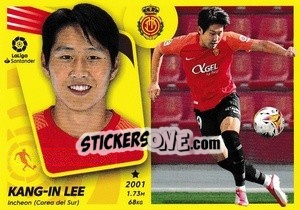 Sticker 58 Kang In Lee (RCD Mallorca) - Liga Spagnola 2021-2022 n. 708 - Colecciones ESTE