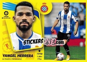 Sticker 59 Yangel Herrera (RCD Espanyol) - Liga Spagnola 2021-2022 n. 709 - Colecciones ESTE
