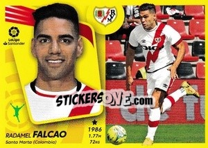 Sticker 60 Falcao (Rayo Vallecano) - Liga Spagnola 2021-2022 - Colecciones ESTE
