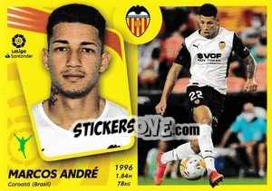 Sticker 62 Marcos André (Valencia CF) - Liga Spagnola 2021-2022 - Colecciones ESTE