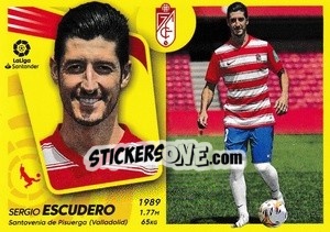 Cromo 32Bis Escudero (Granada Cf) - Liga Spagnola 2021-2022 - Colecciones ESTE