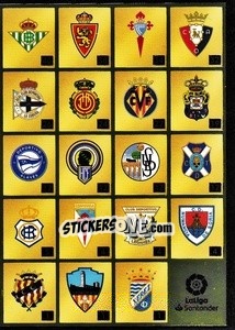 Sticker Ranking 50 años (3) (6) - Liga Spagnola 2021-2022 n. 726 - Colecciones ESTE