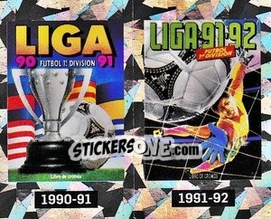 Sticker 1990-1991 / 1991-1992 - Liga Spagnola 2021-2022 - Colecciones ESTE