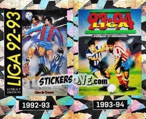 Sticker 1992-1993 / 1993-1994 - Liga Spagnola 2021-2022 n. 740 - Colecciones ESTE