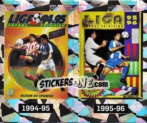 Sticker 1994-1995 / 1995-1996 - Liga Spagnola 2021-2022 n. 741 - Colecciones ESTE