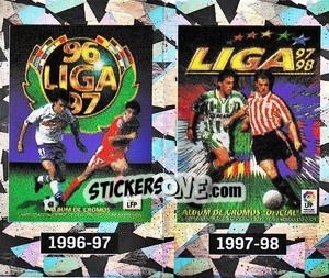 Sticker 1996-1997 / 1997-1998 - Liga Spagnola 2021-2022 n. 742 - Colecciones ESTE