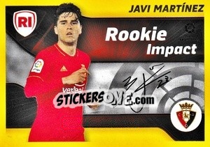 Figurina Rookie Impact: Javi Martínez (4) - Liga Spagnola 2021-2022 n. 756 - Colecciones ESTE