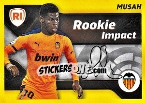 Figurina Rookie Impact: Musah (4) - Liga Spagnola 2021-2022 - Colecciones ESTE