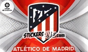 Sticker Escudo Atlético de Madrid - Liga Spagnola 2021-2022 n. E3 - Colecciones ESTE