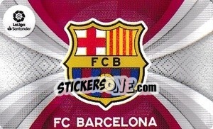 Sticker Escudo FC Barcelona - Liga Spagnola 2021-2022 n. E4 - Colecciones ESTE
