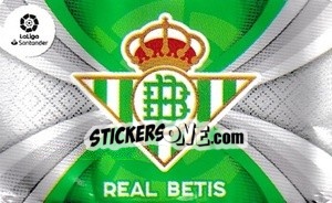Cromo Escudo Real Betis