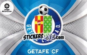 Figurina Escudo Getafe CF - Liga Spagnola 2021-2022 - Colecciones ESTE