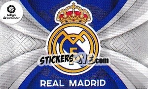 Figurina Escudo Real Madrid - Liga Spagnola 2021-2022 - Colecciones ESTE